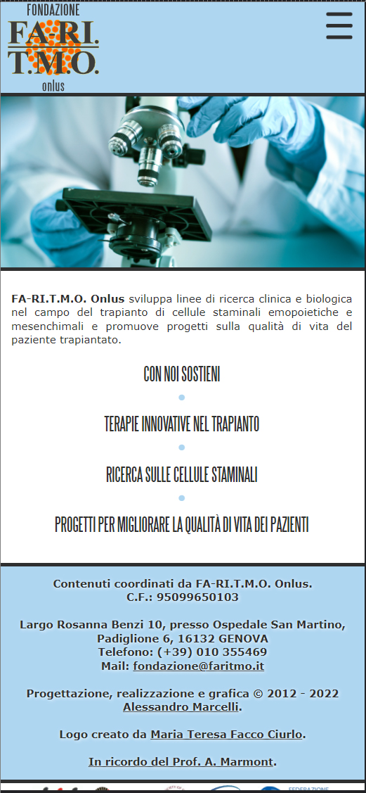 www.faritmo.it - versione mobile